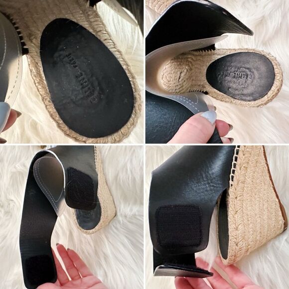 ʟɪᴋᴇ ɴᴇᴡ ᴄᴇʟɪɴᴇ ʟᴇᴀᴛʜᴇʀ ᴡʜɪᴘꜱᴛɪᴛᴄʜ ᴇꜱᴘᴀᴅʀɪʟʟᴇ ᴡᴇᴅɢᴇ ꜱᴀɴᴅᴀʟꜱ - Picture 5 of 16